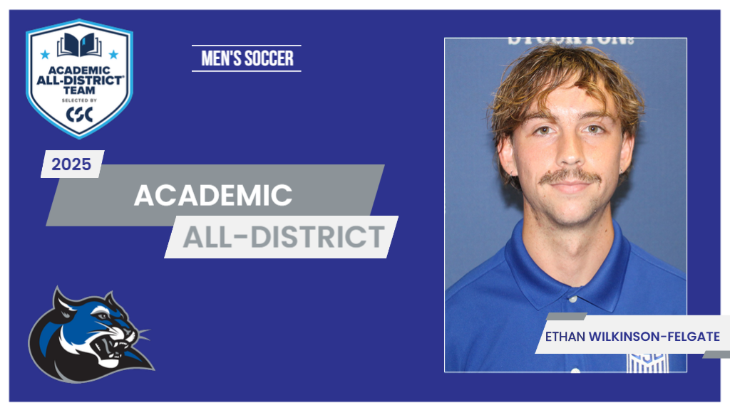 Wilkinson-Felgate Named to CSC Academic All-District Team