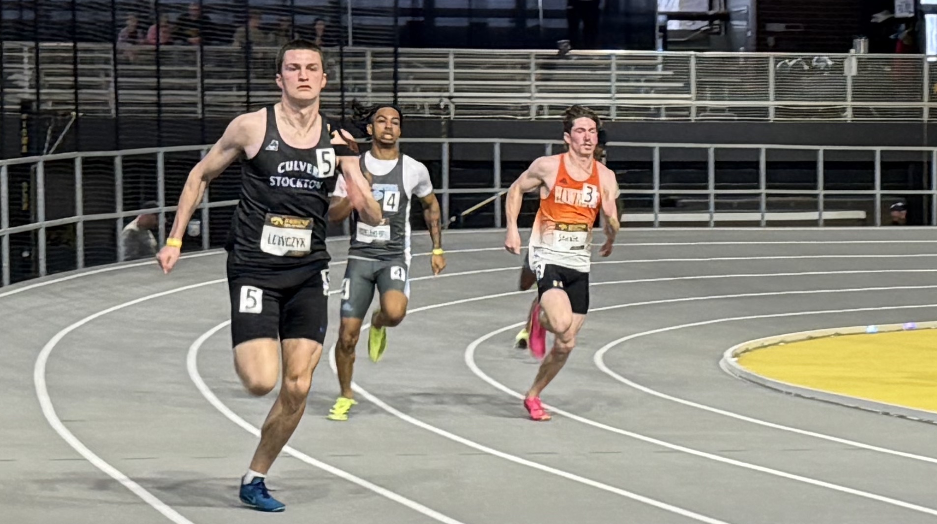 Four Men's Athletes Compete at Hawkeye Invitational