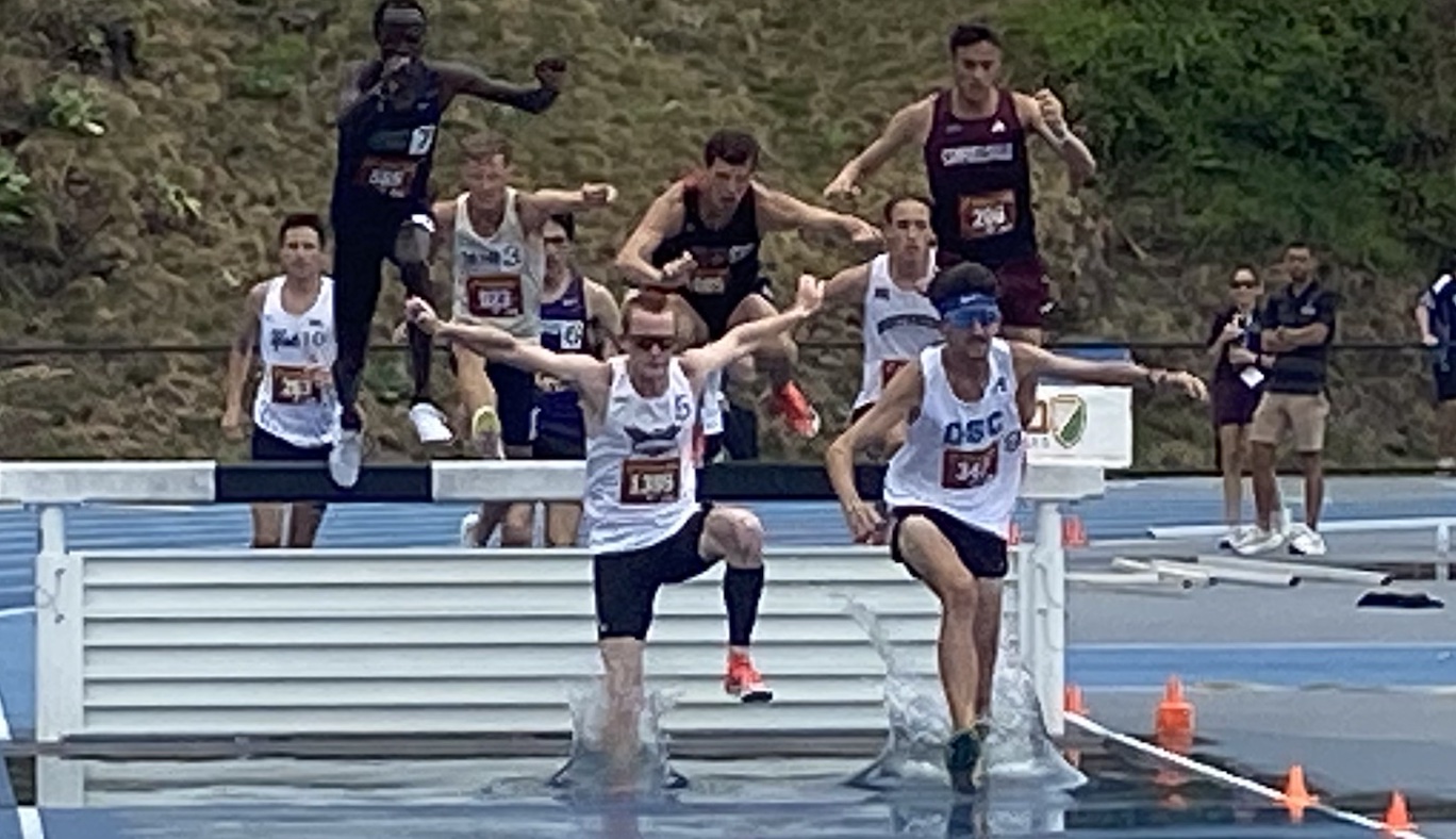 Logan Lucas Quaifies for Final in 3000 steeplechase