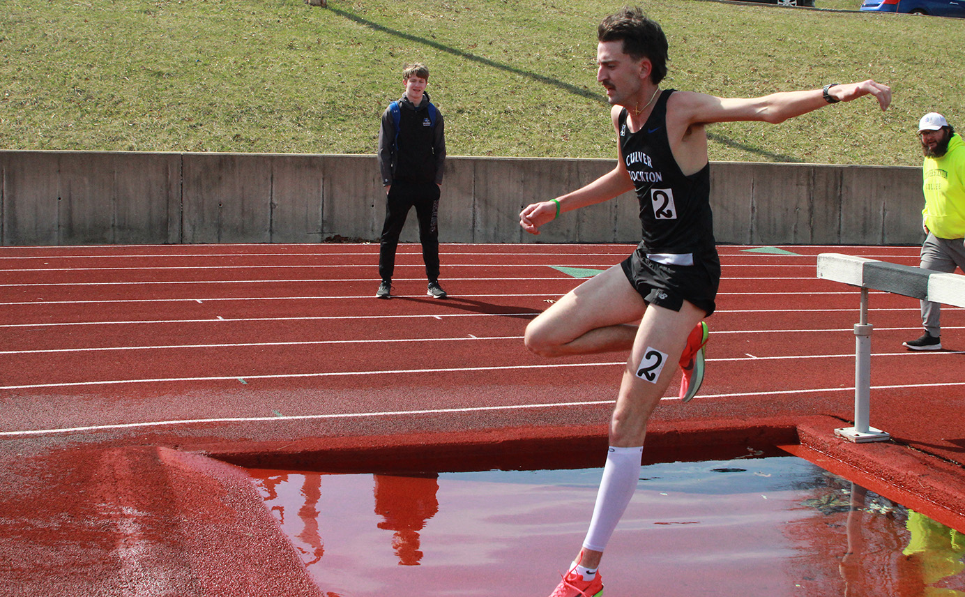 Lucas Qualifies for National Meet with School Record Time in Steeplechase