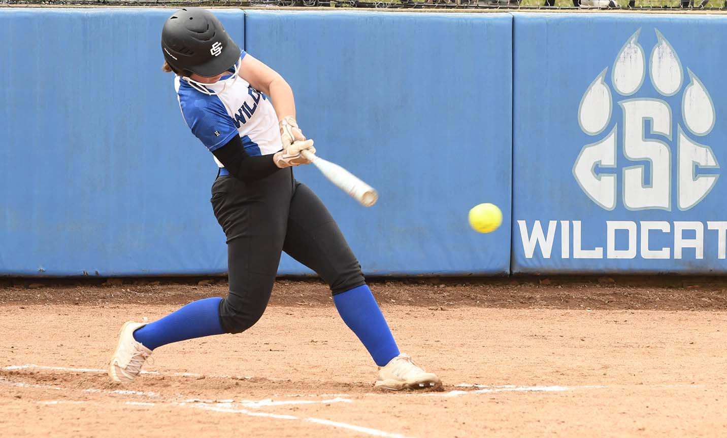 Softball Begins Heart Play with Split at William Penn