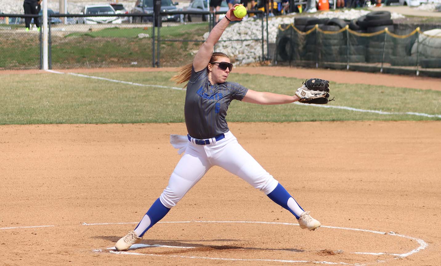 Softball Sweeps Park To Begin Home Slate