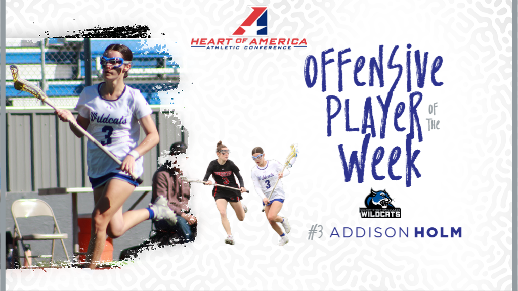 Holm Named Heart Offensive Player of the Week for Second Time