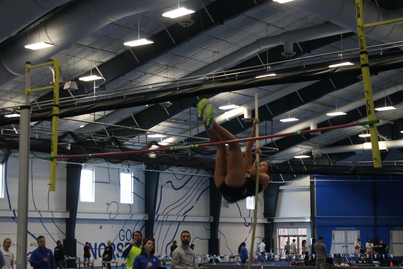 Women's Track Preps for Heart Championships at Young Classic