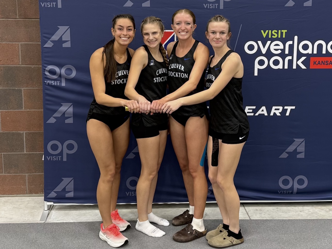Women's Track is 12th at Heart Indoor Championships