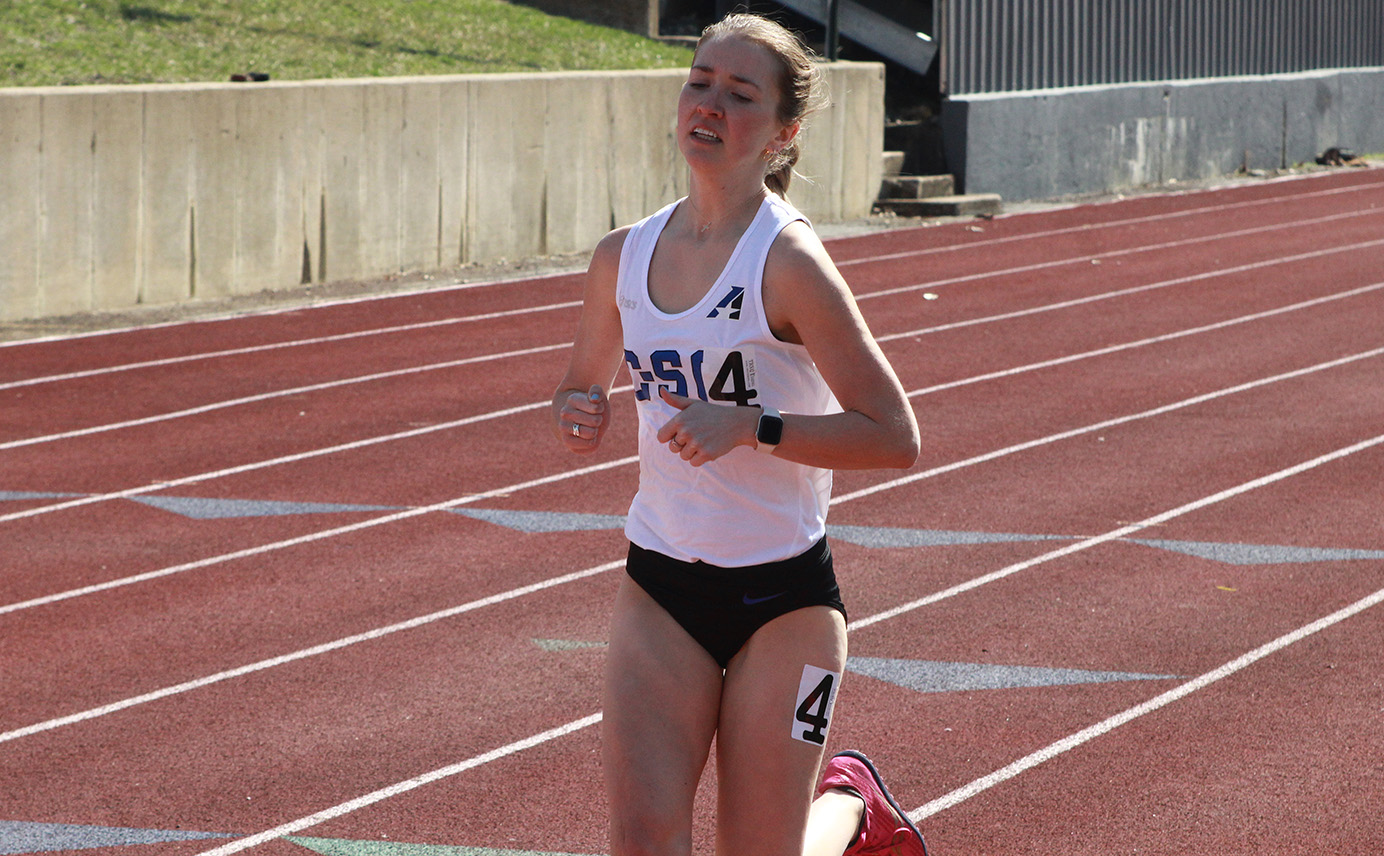 Peppler Hits Qualifying Standard in the Race Walk at CMU Invitational