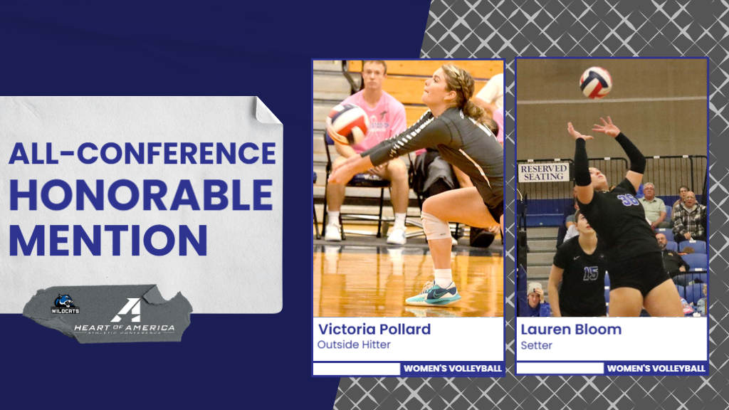 Women's Volleyball Nets Two on All-Conference Team