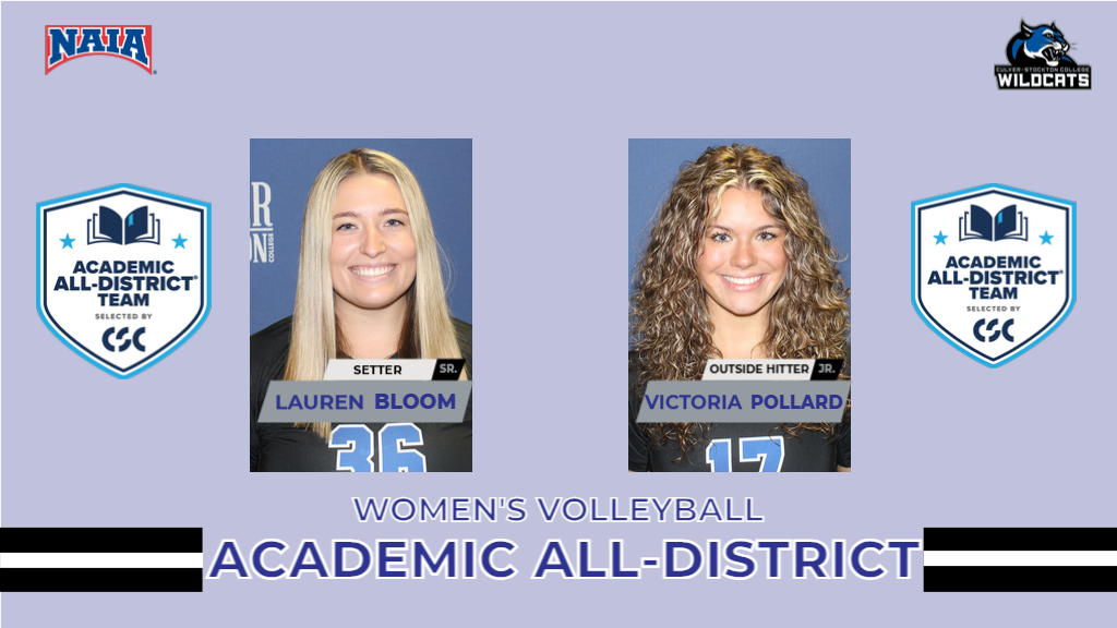 Bloom, Pollard Named Academic All-District by CSC